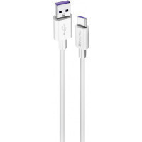 Дата кабель USB 2.0 AM to USB-C 1.0m 5A white ColorWay (CW-CBUC019-WH) Киев - изображение 1