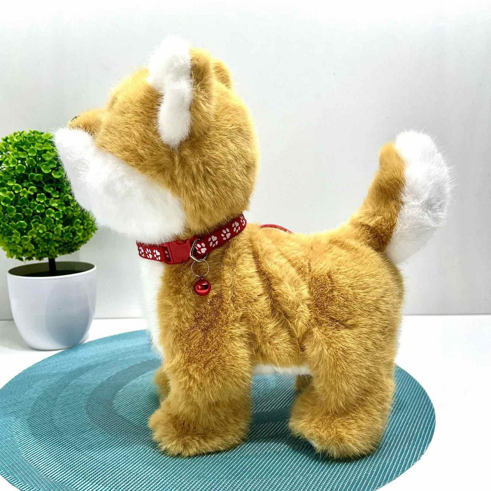 Собачка інтерактивна на пульту сенсорна ходить махає хвостом гавкає Коричнева (933-158Е) Чернігів - фото 10