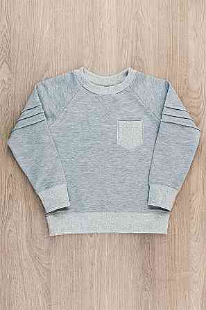 Джемпер для хлопчика, сірий топ 152 Крохатушка одяг Київ