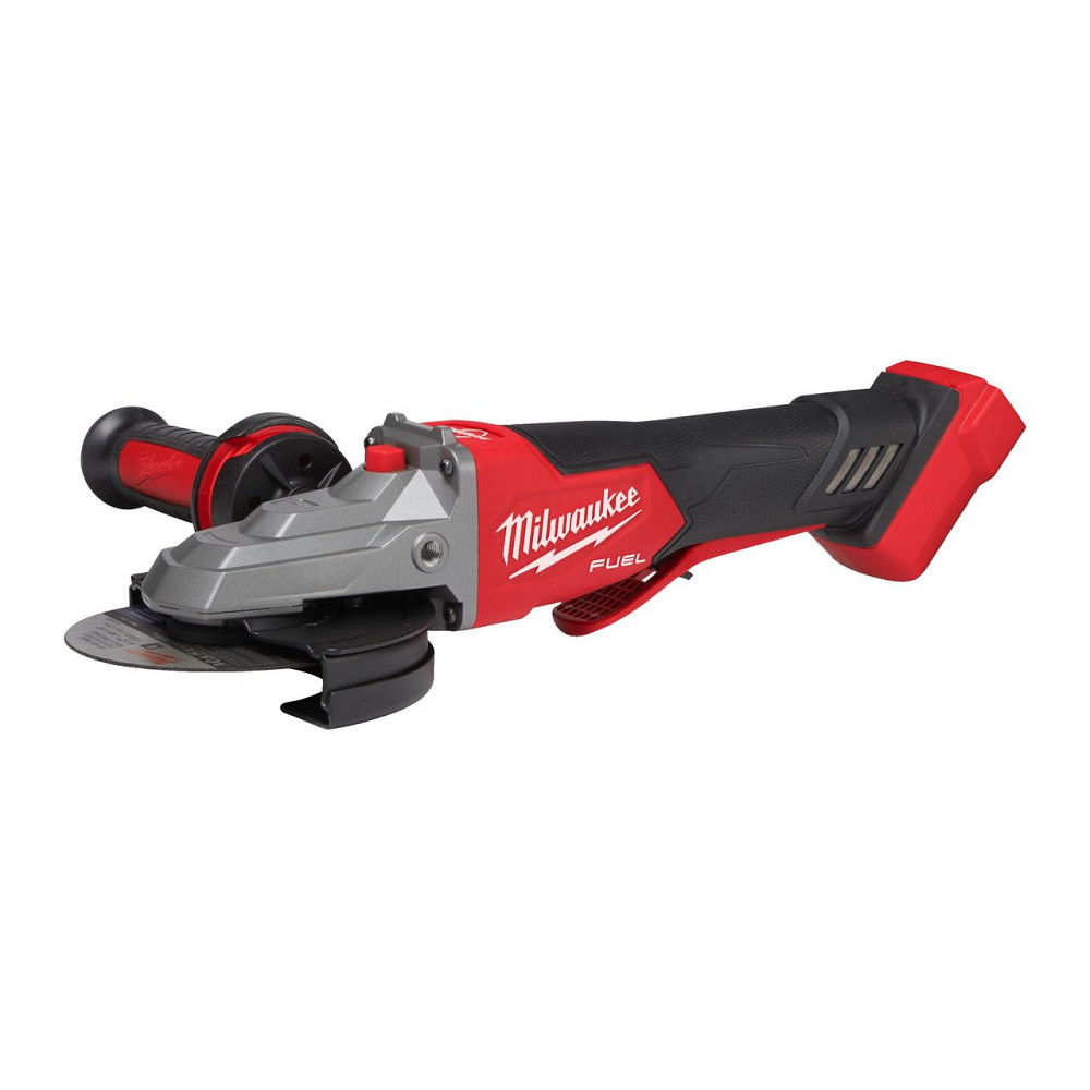 Кутошліфувальна машина MILWAUKEE 125 мм с плоским редуктором M18FSAGF125XPDB-0X (+ рукоятка, зах. кожух, безкл. гайка, 2 зах. Ек Одеса - фото 7