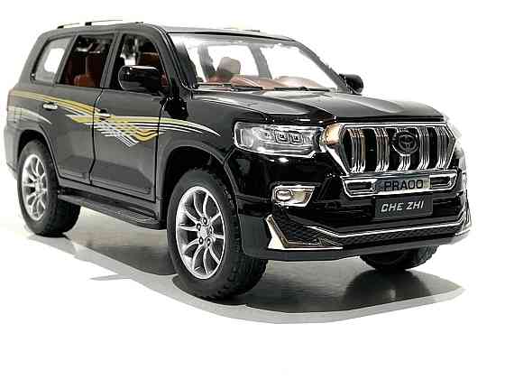 Машина металева TK Uniion Group Toyota Prado 1:24 Відкриття дверей Чорна (GT-9147) Чернігів