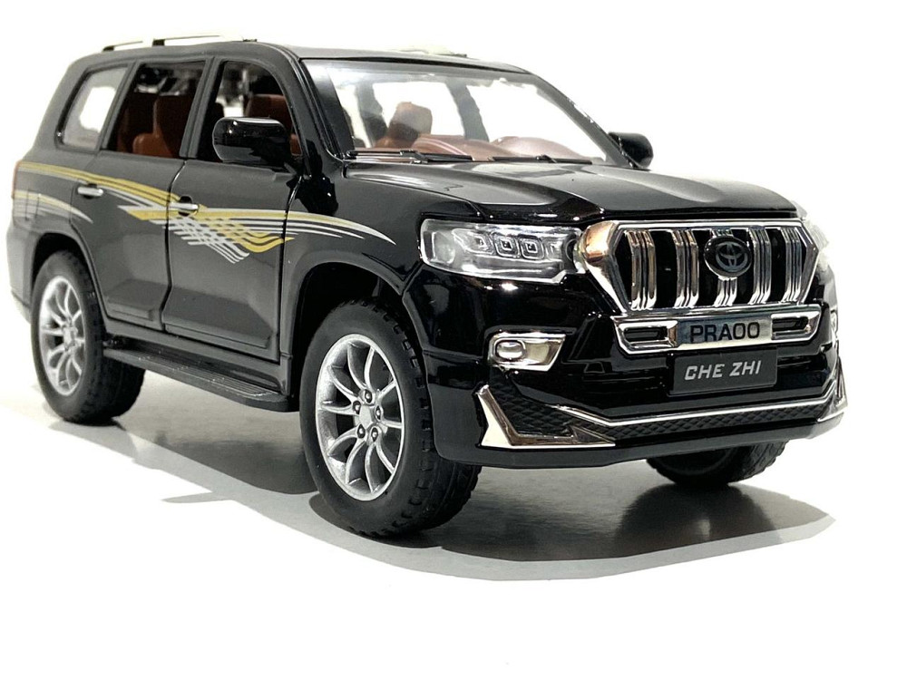Машина металева TK Uniion Group Toyota Prado 1:24 Відкриття дверей Чорна (GT-9147) Чернигов - изображение 1