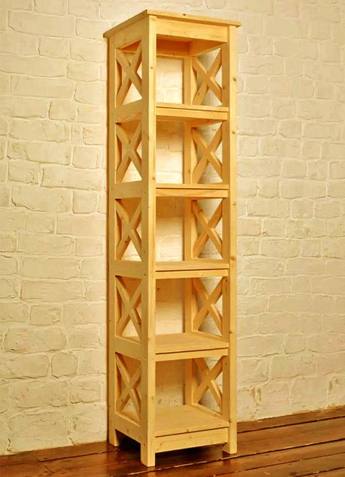 Етажерка для ванної "Грания 5" каррі Миколаїв - фото 1