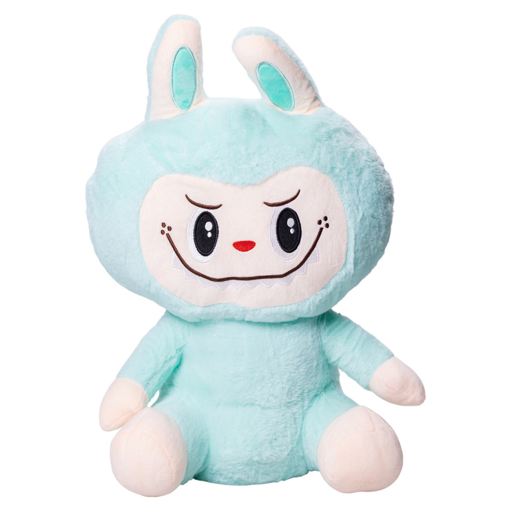 ТМ COLORFUL HOME М'яка іграшка-плед, подушка 3 в 1 Лабубу 50 см М'ятна ТМ COLORFUL HOME LAB2M Киев - изображение 6