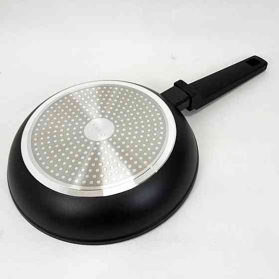 Сталева повітряна сковорода для смаження без масла, Сковорода якісна зручна на кухню AW-66 Івано-Франківськ