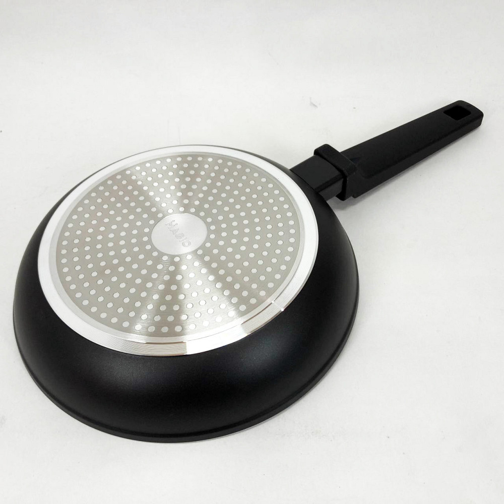 Сталева повітряна сковорода для смаження без масла, Сковорода якісна зручна на кухню AW-66 Івано-Франківськ - фото 6