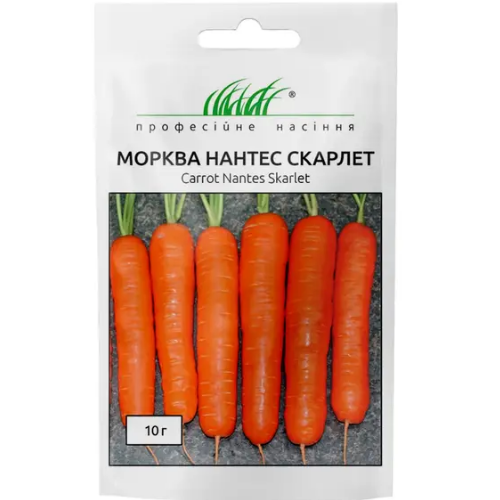Морква Нантес Скарлет 10гр Професійне насіння Житомир - фото 1