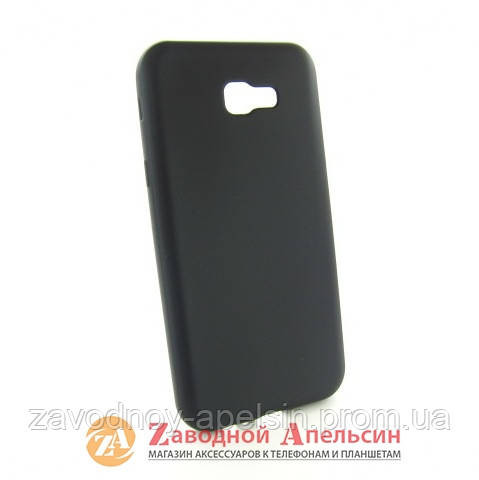 Samsung A7 2017 A720 чохол soft touch black Одеса - фото 1