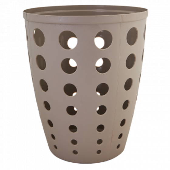 Кошик офісний для паперу 13,5л пластик какао Євро Алеана Житомир - фото 1