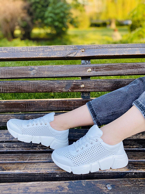 VLADEKS Кросівки жіночі VLADEKS 1074/1 білі (весна-літо, шкіра натуральна) (4642) Коломыя - изображение 8