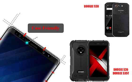 Защитное стекло HyperGlass Pro для DOOGEE S30, S35, S35T – максимальная чувствительность и защита Киев