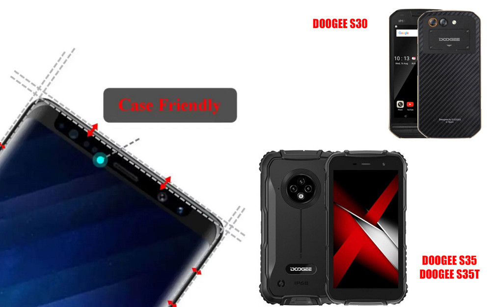 Защитное стекло HyperGlass Pro для DOOGEE S30, S35, S35T – максимальная чувствительность и защита Киев - изображение 4