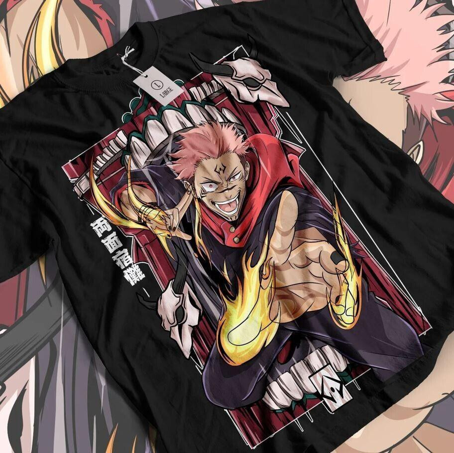 Футболка для мальчика аниме Магическая битва оверсайз (рост от 165 до 180 ) Черний AnimeJ0845m Днепр - изображение 1