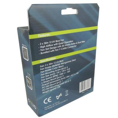 Кулер для видеокарты Gelid Solutions PCI Slot Fan Holder (SL-PCI-02) Винница - изображение 4