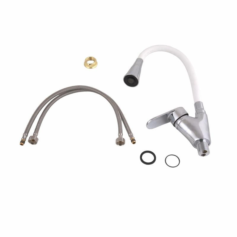 Смеситель для кухни Lidz Tani 007F3 с гибким изливом (k40) LDTAN007F3WCR40423 WCR Киев - изображение 4