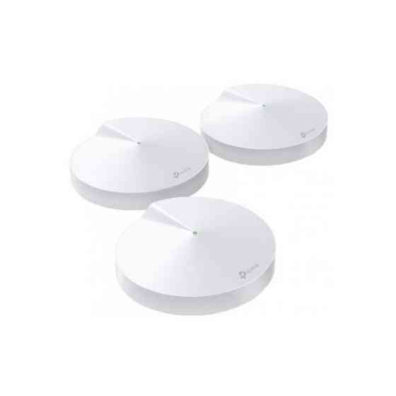 Система WiFi TP-LINK Deco M5 3 pcs, AC1300, 1xGE LAN, 1xGE WAN, MESH, MU-MIMO, Beamforming (DECO-M5-3-PACK) Київ
