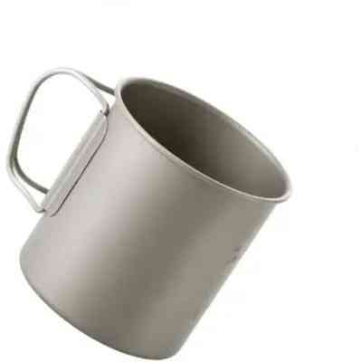 Чашка туристическая Naturehike NH20CJ005 титанова з ручкою 200 мл (6927595745762) Винница