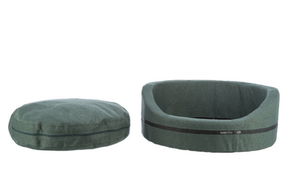 Лежак для собак і кішок Trixie Bed CityStyle (Триксі) 65 х 55 см, Темно-зелений Запоріжжя