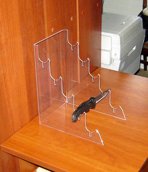 Горка под ножи EKOSTAR 150х243х280 мм 5 ярусов Киев - изображение 3