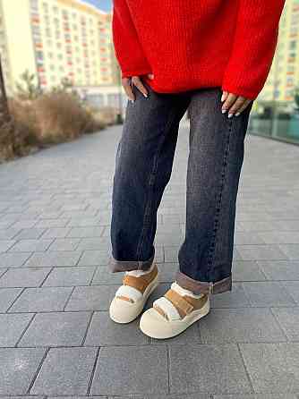 Egga Угги жіночі EGGA -33 руді (зима, шкіра натуральна) (5682) Коломия