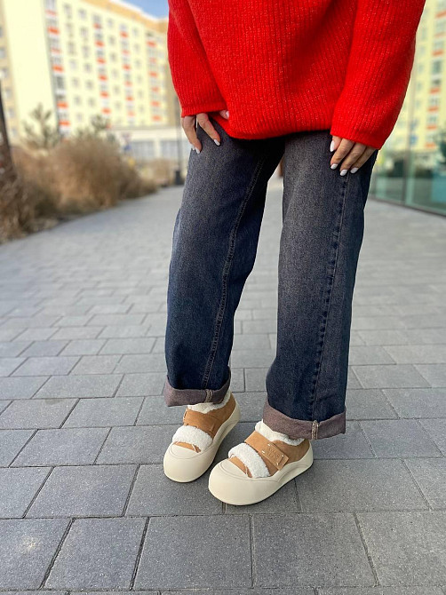 Egga Угги жіночі EGGA -33 руді (зима, шкіра натуральна) (5682) Коломия - фото 4