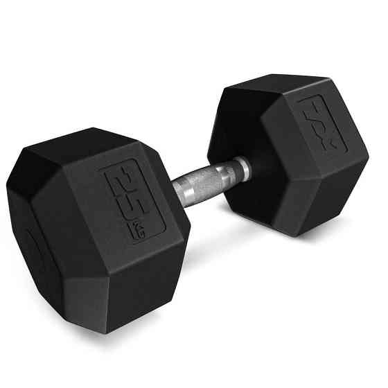 Гантеля шестигранна прогумована TX-250RD Trex Sport 25кг Киев