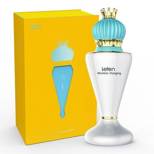 Королівський вібратор Leten Dream Key з індукційною зарядкою, водонепроникний Sex Aura Київ - фото 5