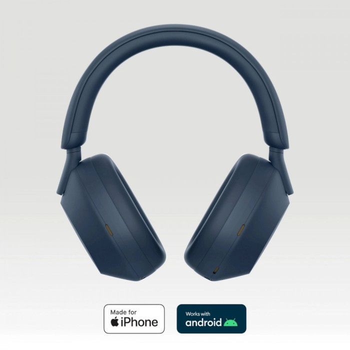 Гарнітура Sony WH-1000XM5 Midnight Blue (WH1000XM5L.CE7) ( Синій ) Харьков - изображение 6
