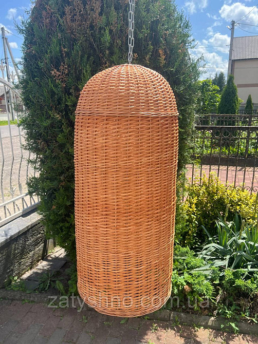 Абажурний бра плетеный  высокий Киев - изображение 5