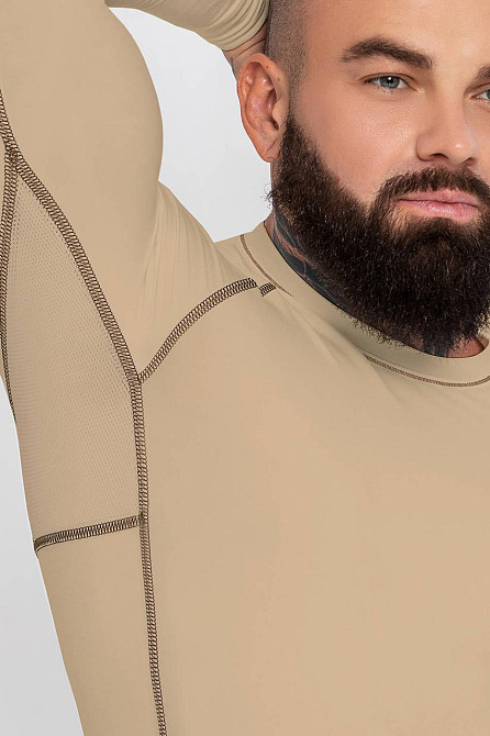 Чоловіча термофутболка TotalFit CARPATHIAN TMR7-S10/Y10 M, Бежевый Киев - изображение 3