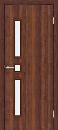 Межкомнатные двери Омис Комфорт ПВХ ЗС Орех 800х2000 мм Киев