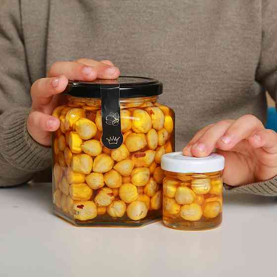 Мед із лісовими горіхами Царство Меду 460 грам Одеса