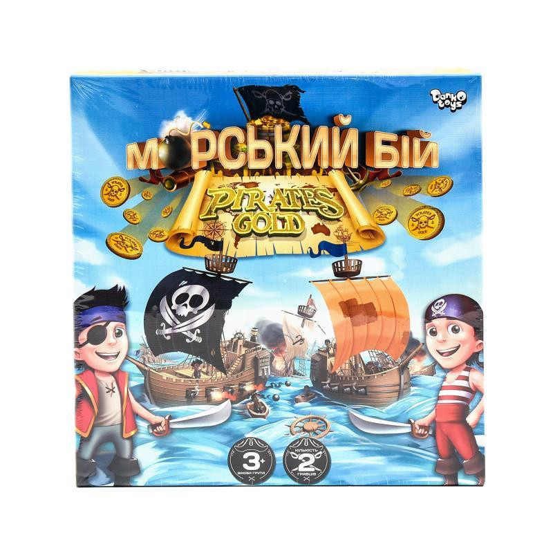 Настільна розважальна гра "Морський бій. Pirates Gold" укр (10), шт Київ - фото 1