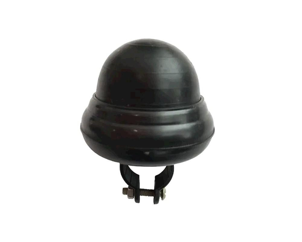 Сигнал велосипедный воздушный кнопка (силикон, черный) KL Мукачево - изображение 1