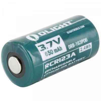 Аккумулятор Olight RCR123 (16340) Li-Ion 650 mAh (ORB2-163P06) Винница