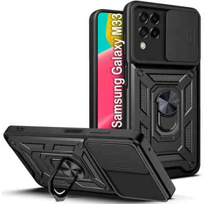 Чохол до мобільного телефона BeCover Military Samsung Galaxy M33 SM-M336 Black (707387) Вінниця