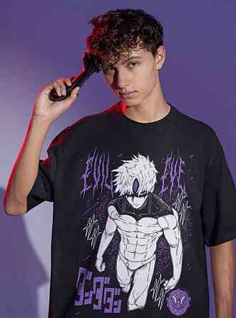 Футболка аниме Евил Ейе Аниме Хоррор оверсайз (S/M/L) Черний AnimeJ1011 Днепр