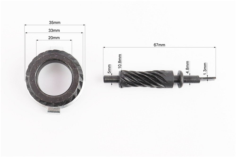 Шестерня приводу спідометра (комплект-2шт) Київ - фото 2