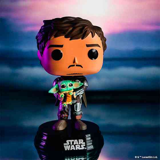 Ігрова фігурка Funko POP! - Мандалорець з Ґроґу Днепр