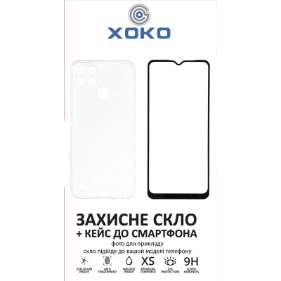 Чехол для мобильного телефона XoKo Ultra Thin Proof + Glass Full Cover Ultra-Thin iPhone 15 Black (XK-CS-ULT-AP-IP15) Винница - изображение 1