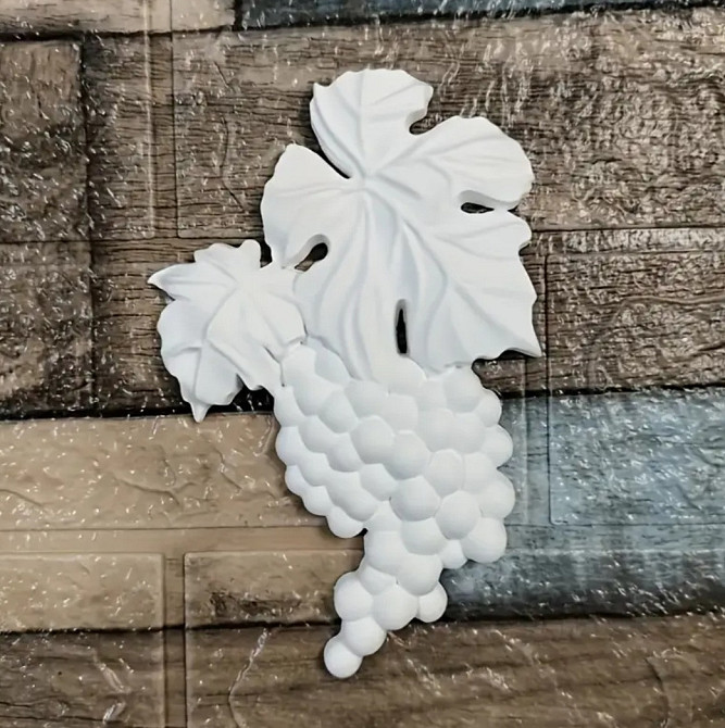 Силиконовая форма Виноград 169 на 121 мм белый Киев - изображение 4