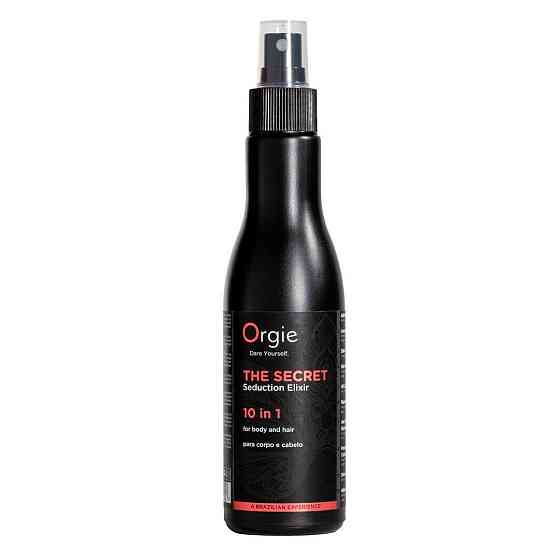 Лосьйон з феромонами для тіла та волосся Orgie – The Secret Seduction Elixir 10 in 1 (200 мл), для неї Sex Aura Київ