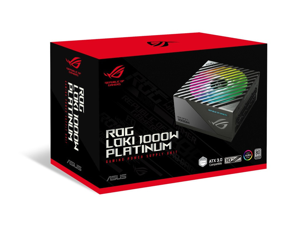 Блок живлення Asus ROG-LOKI-1000P-SFX-L-GAMING PCIE5 1000 W Platinum (90YE00N1-B0NA00) Чорний Харьков - изображение 9