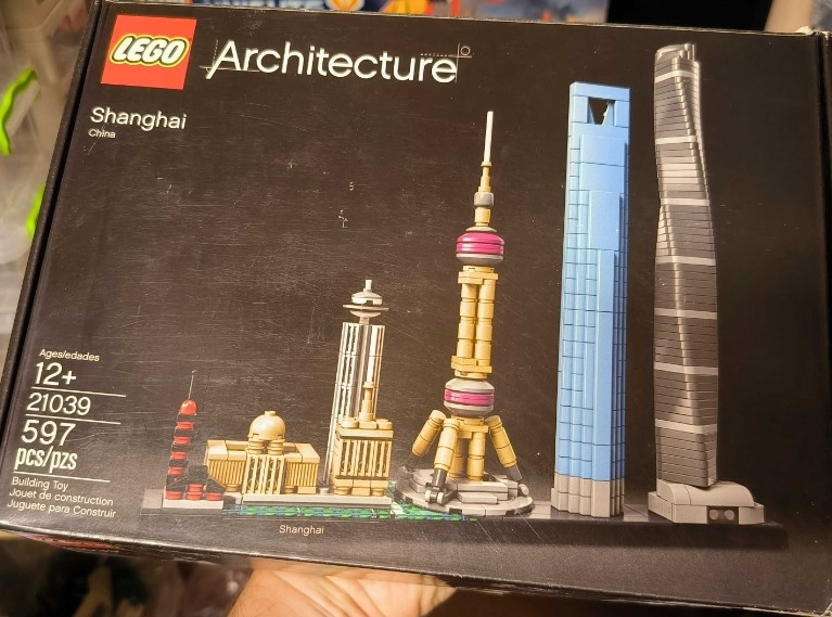 Повний Lego Architecture 21039 Skylines Shanghai Шанхай Архітектура. Київ - фото 5