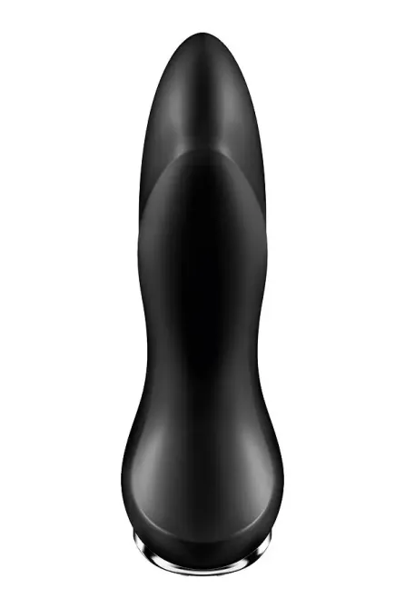 Анальна смарт-вібропробка із перлинним масажем Satisfyer Rotator Plug 1+ Black Львів - фото 6
