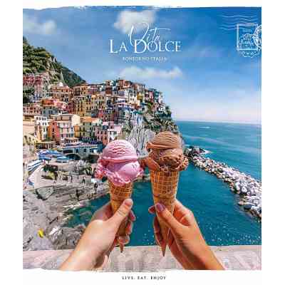 Зошит Школярик Dolce Vita 48 аркушів клітинка (048-3465K) Вінниця