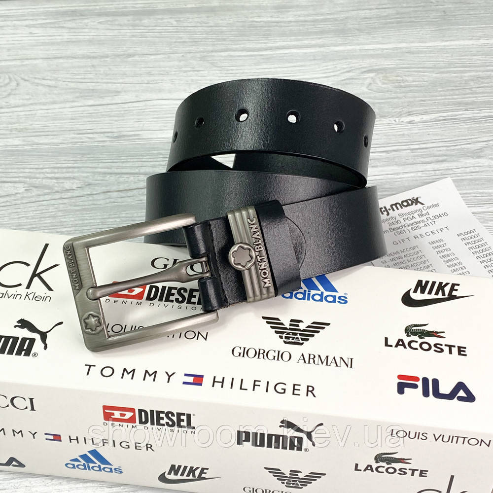 Мужской кожаный ремень (3701) Киев - изображение 1