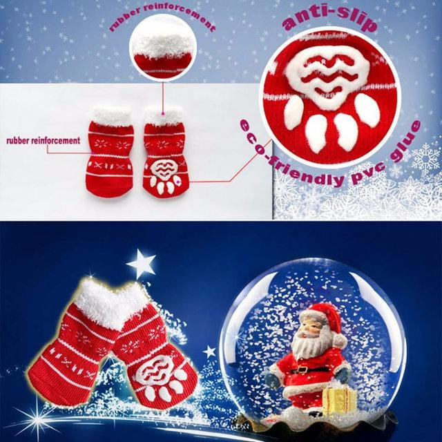 Святкові шкарпетки для собаки чи кішки Новий рік Київ - фото 2