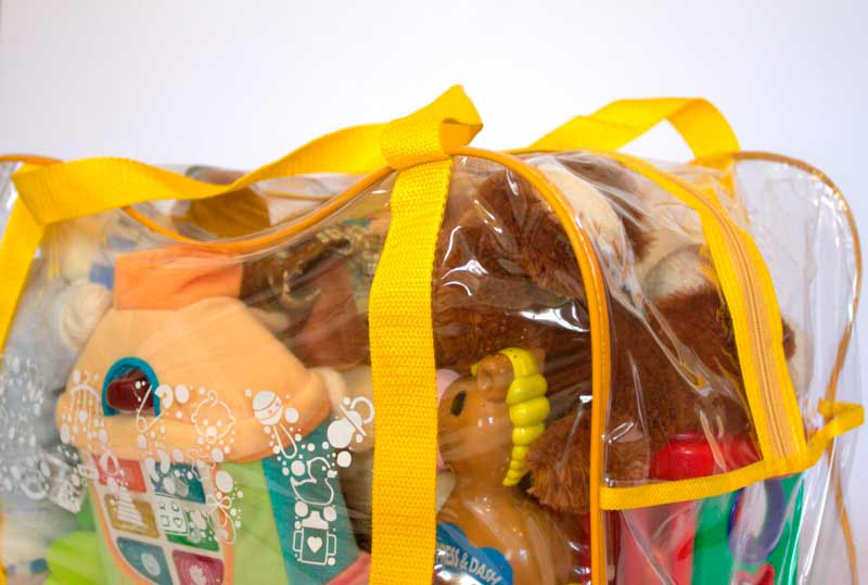 Сумка в пологовий будинок / для іграшок K005-yellow (Жовтий) Суми - фото 3