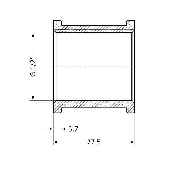 Муфта Thermo Alliance Standart 1/2